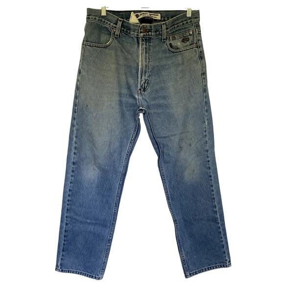 Harley-Davidson Other - Harley Davidson genuine motorclothes jeans cotton men's size 32 x 30 pockets